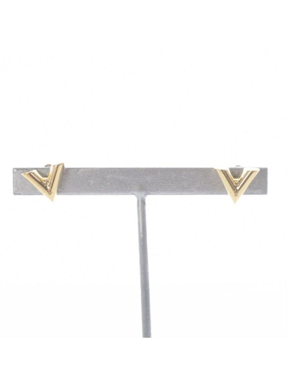 Louis Vuitton Earrings Essential Gold - Picture 2 of 7